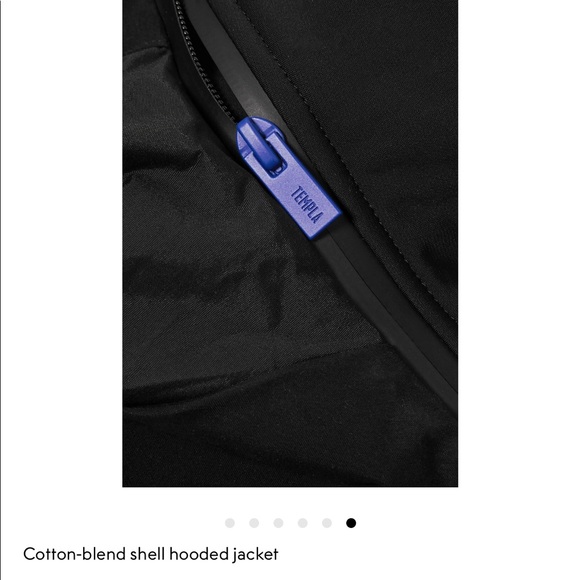TEMPLA Cotton-blend shell hooded jacket - Picture 6 of 6